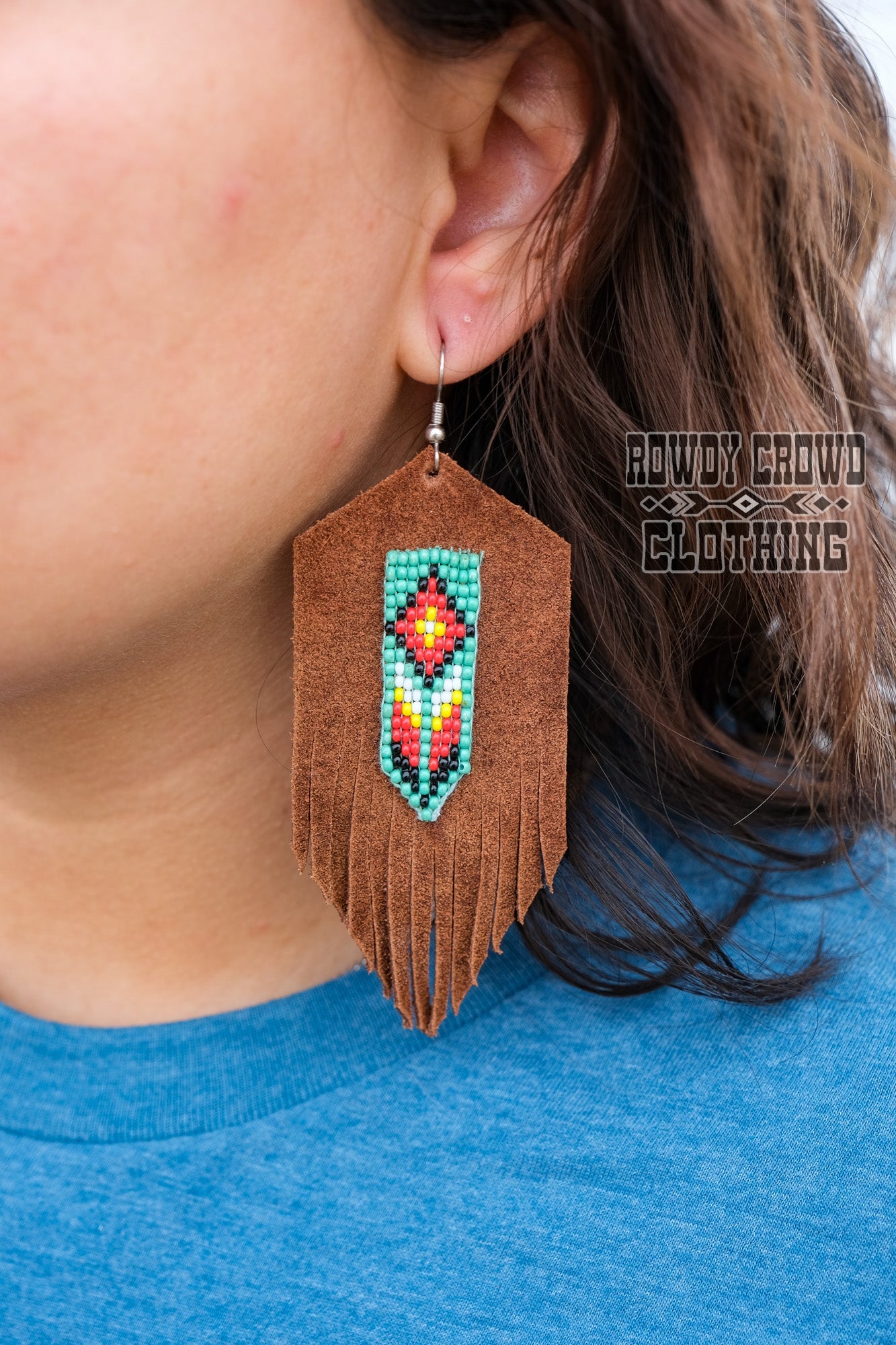 Western Accessories, Western Jewelry, Earrings for Women, Southwestern Jewelry, Western Jewelry Wholesale, Cowgirl Jewelry, Western Wholesale, Wholesale Accessories, Wholesale Jewelry, fringe earrings, turquoise and fringe earrings, western boho earrings