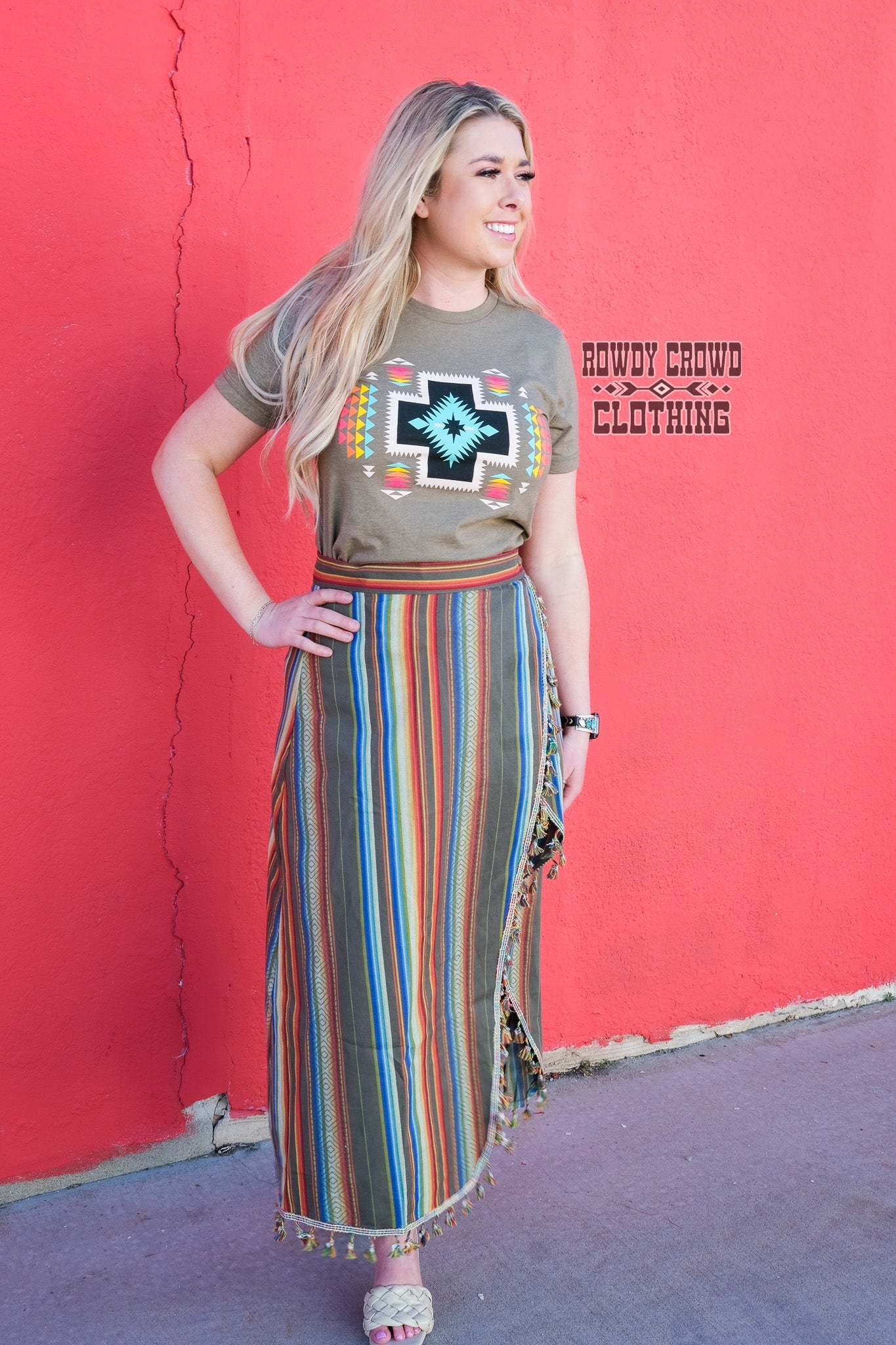 Western Skirt, Women's Skirt, Western Apparel, Western Wholesale, Wholesale Clothing, Serape Print, Serape Skirt, Western Fashion, Western Boutique