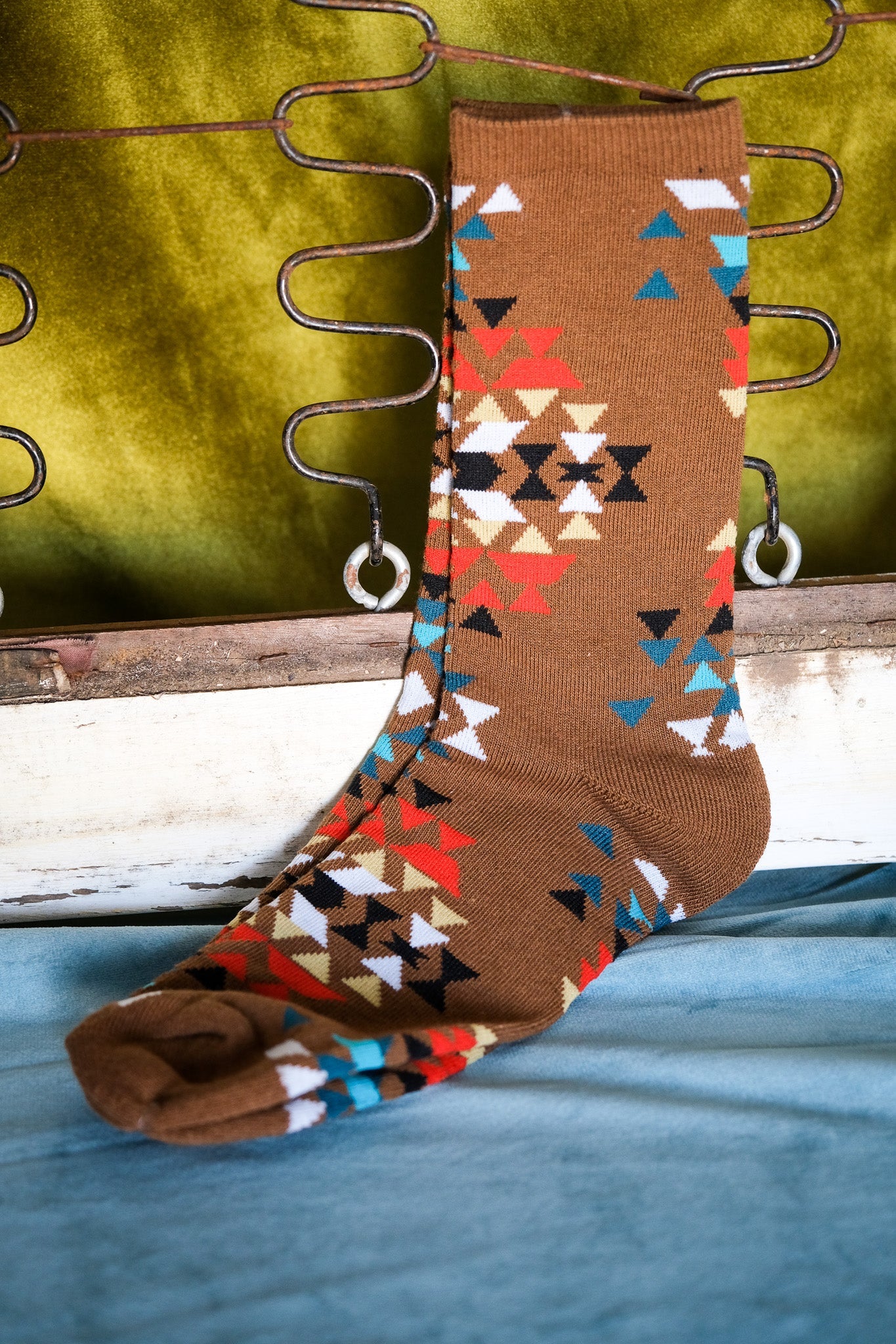 western accessories, western socks, cowboy socks, western fashion, western apparel, western clothing and accessories, cowgirl socks, western wear, western boutique, western wholesale, wholesale clothing, aztec print socks