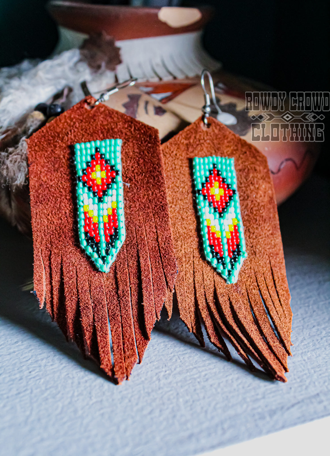 Western Accessories, Western Jewelry, Earrings for Women, Southwestern Jewelry, Western Jewelry Wholesale, Cowgirl Jewelry, Western Wholesale, Wholesale Accessories, Wholesale Jewelry, fringe earrings, turquoise and fringe earrings, western boho earrings