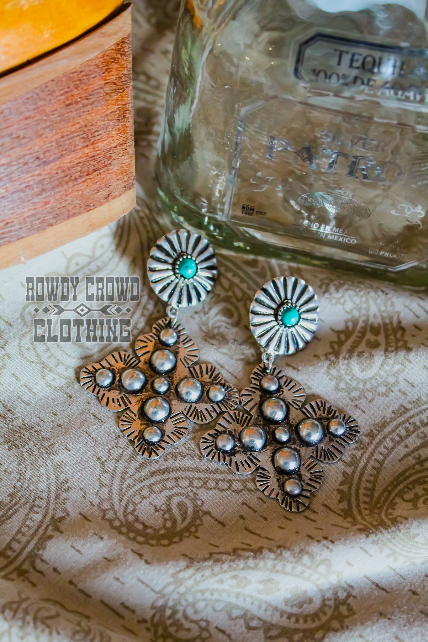 Western Accessories, Western Jewelry, Earrings for Women, Southwestern Jewelry, Western Jewelry Wholesale, Cowgirl Jewelry, Western Wholesale, Wholesale Accessories, Wholesale Jewelry, womens western earrings, turquoise earrings, western boho earrings, western concho earrings, concho jewelry, turquoise concho earrings